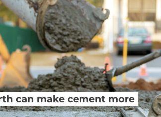 Portland cement, widely used for concrete, is responsible for about 8% of global greenhouse gas emissions. Photovs/iStock/Getty Images Plus